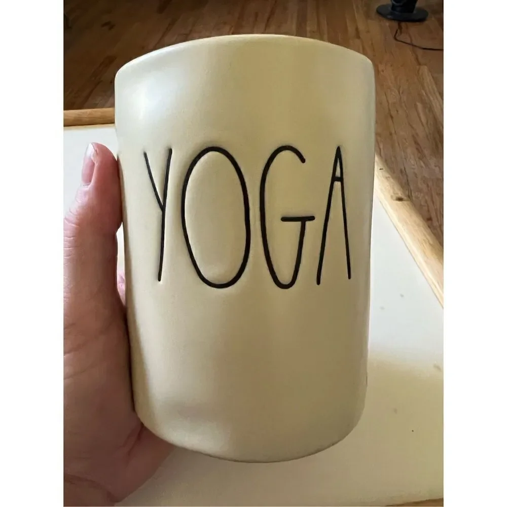 Rae Dunn YOGA candle 13.2 oz